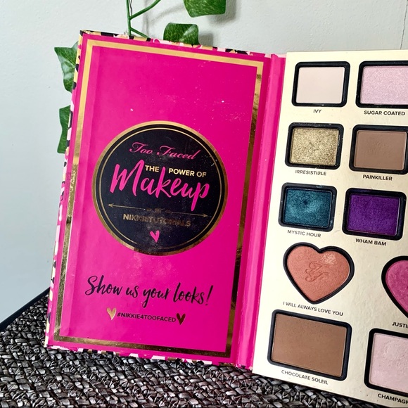 Too Faced x NikkiTutorials Power of Makeup Palette LIMITED EDITION - Picture 4 of 8